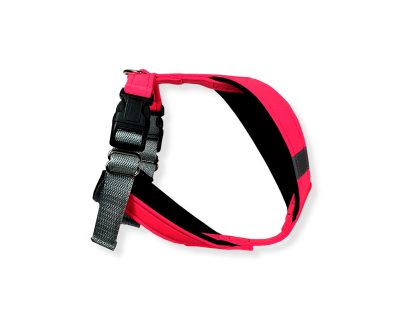 Mujchrt-postroj-dvoubodovy-softshell-ruzova-neonovy-italsky-chrtik