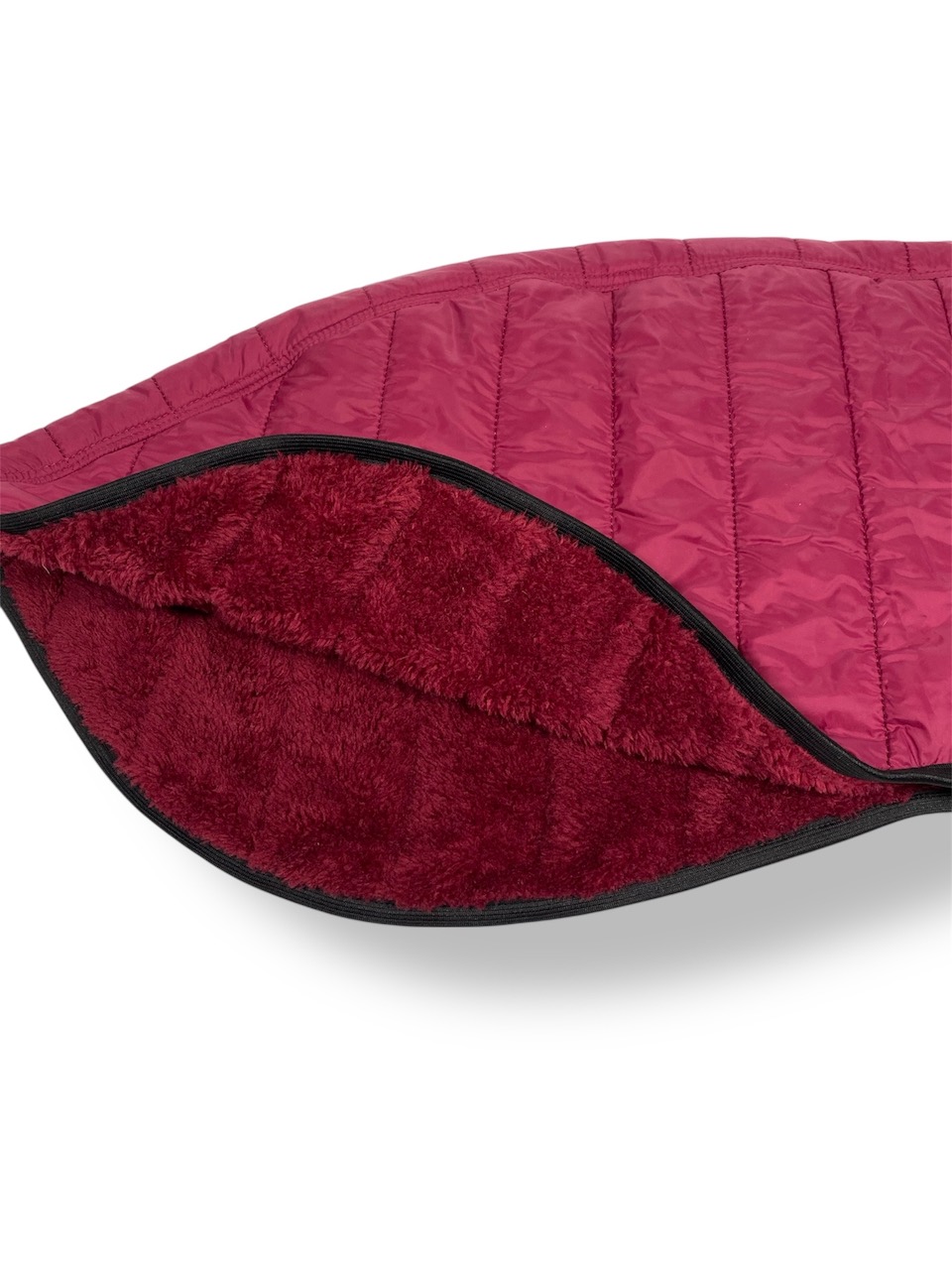 Zimní bunda pro chrta Alta, fuchsiová, podšívka