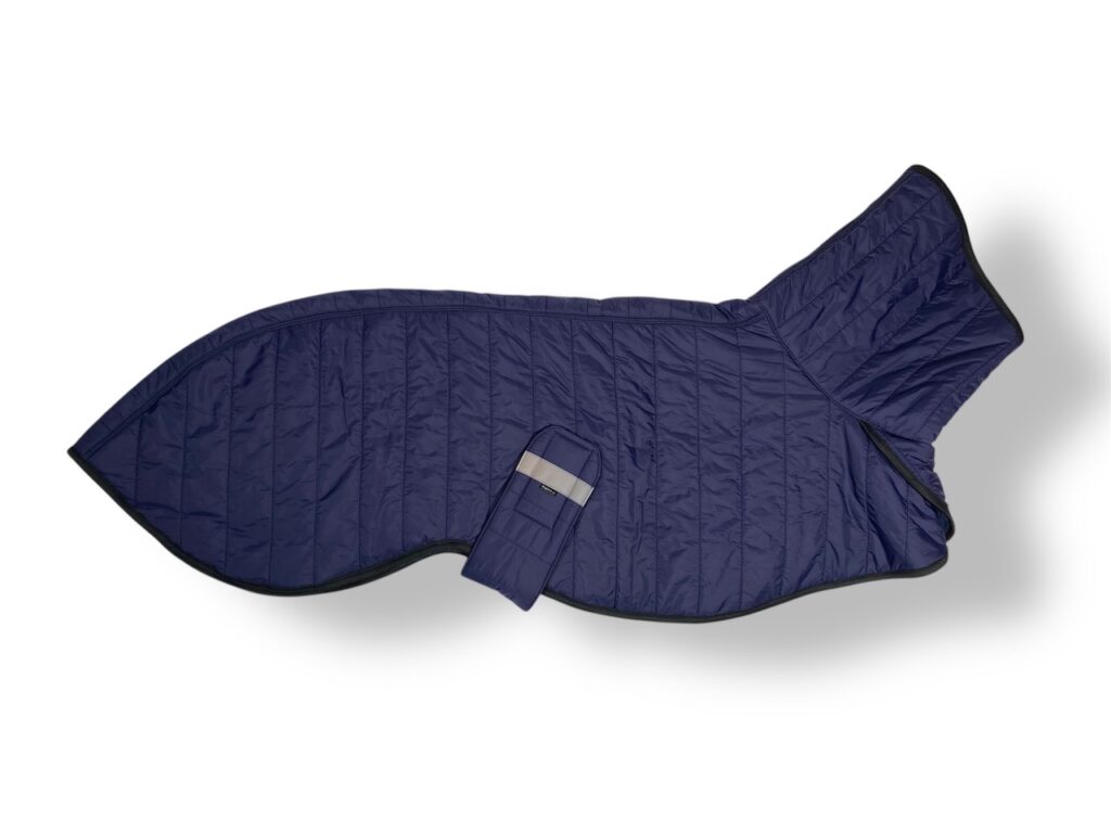 Zimní bunda pro chrty Alta, tmavě modrá