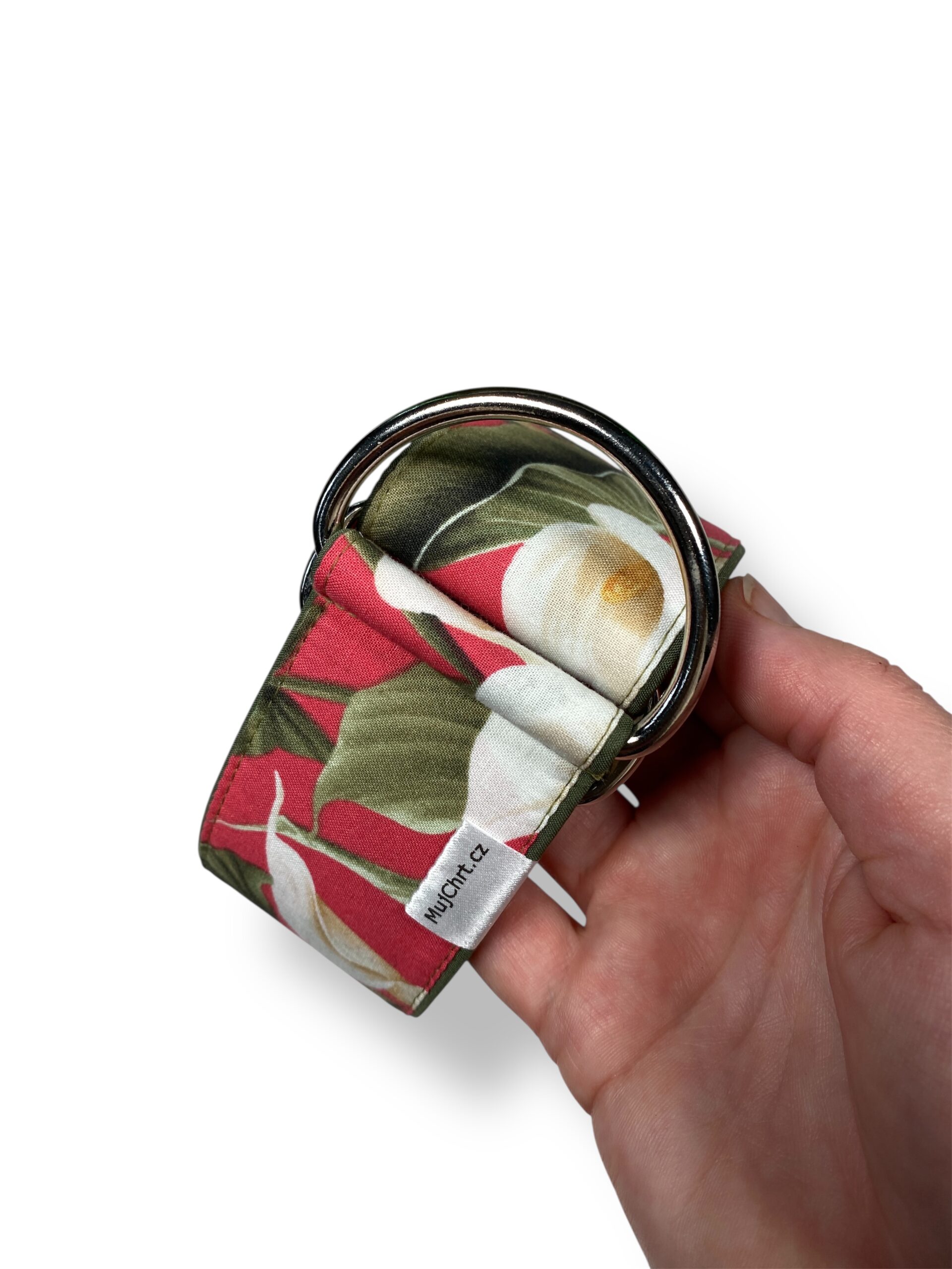 Obojek pro chrta, polostahovací, vzor Kaly, MujChrt.cz